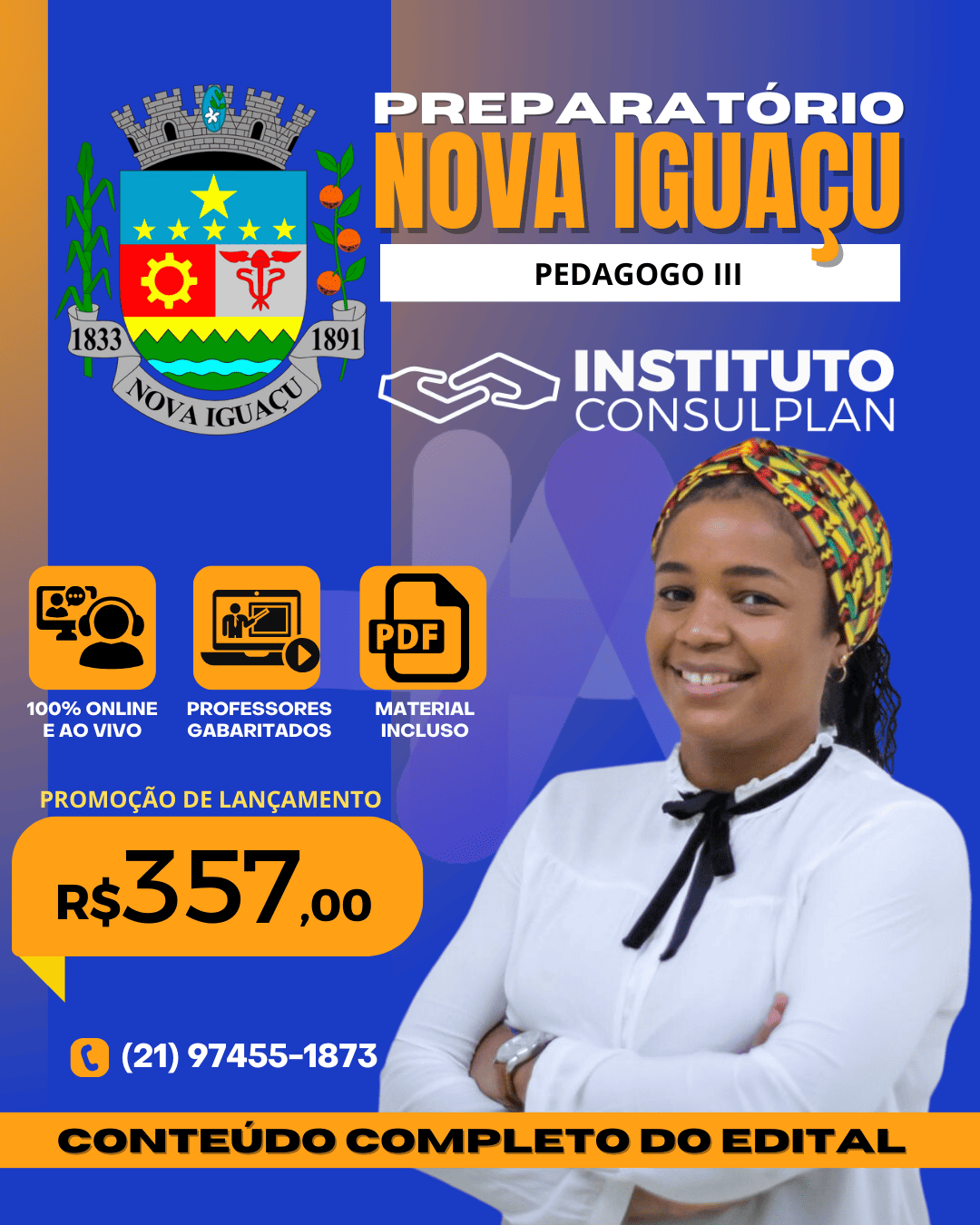 Pedagogo Nova Iguaçu Prof Giselly Dias